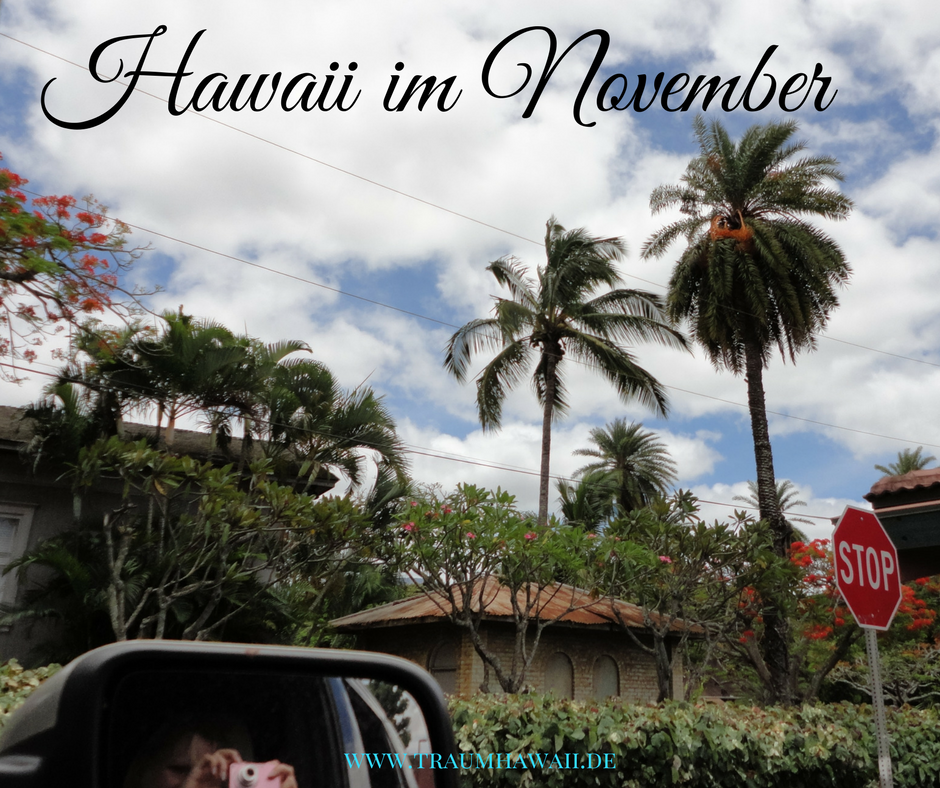 hawaii trip in november